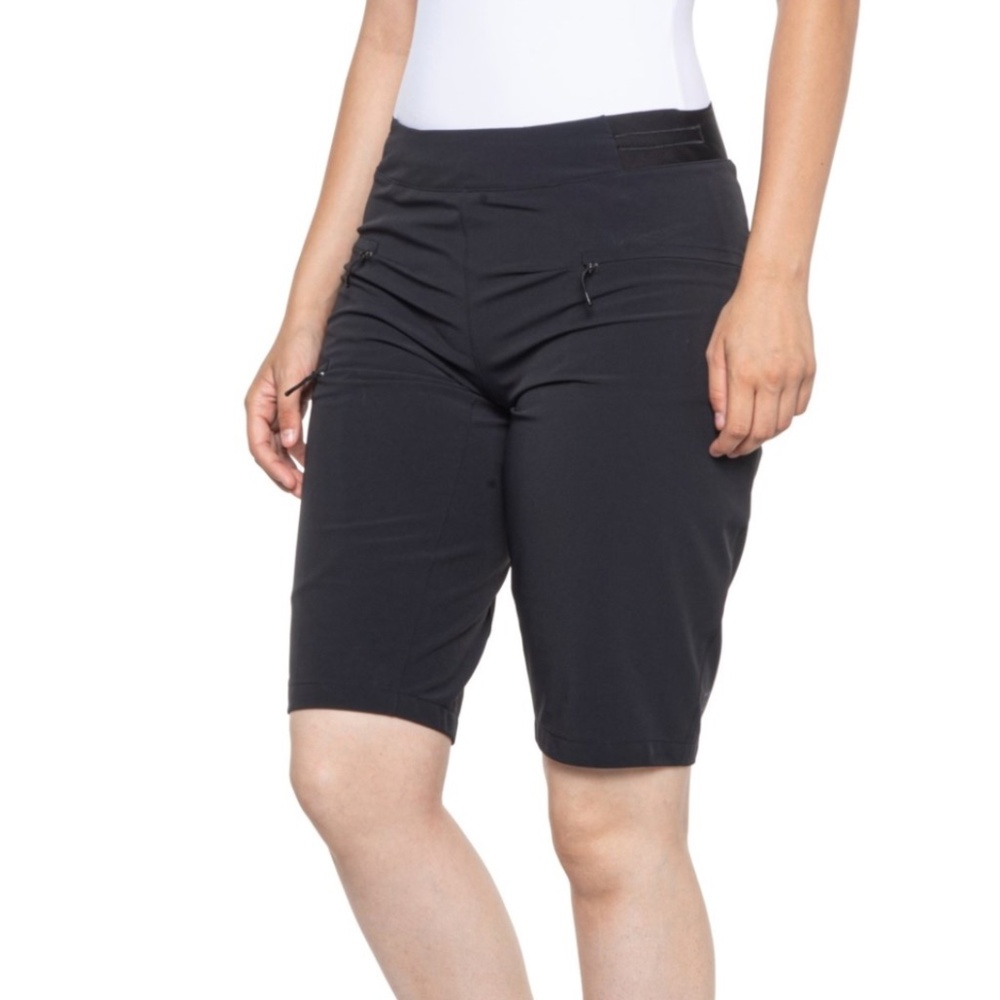 Gore Gore-Tex Black Storm Infinium Mountain Bike Windstopper Shorts Womens XS